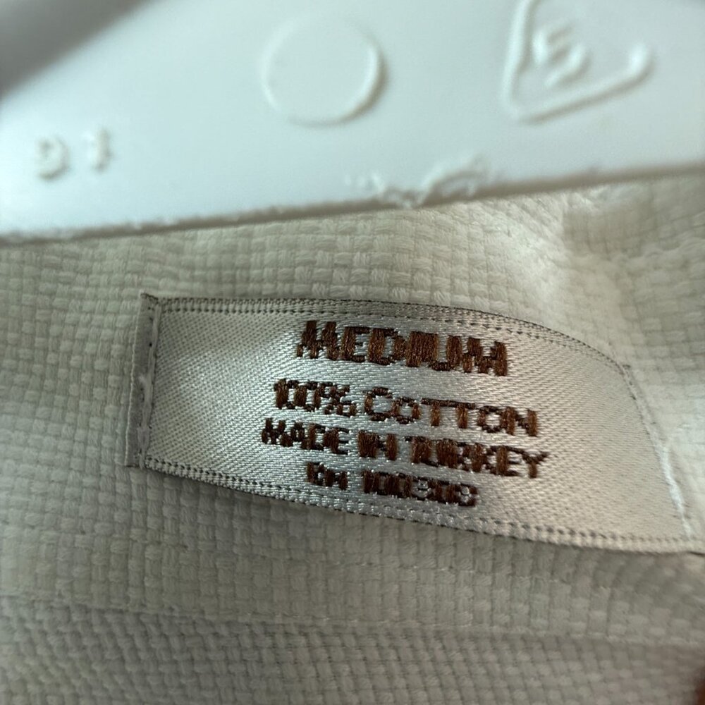 Peter Millar Button-Down Medium Turkey Cotton Whi… - image 5